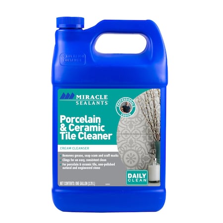 Miracle Sealants Gallon, Transparent, Porcelain & Ceramic Tile Cleaner PCTCGAL4